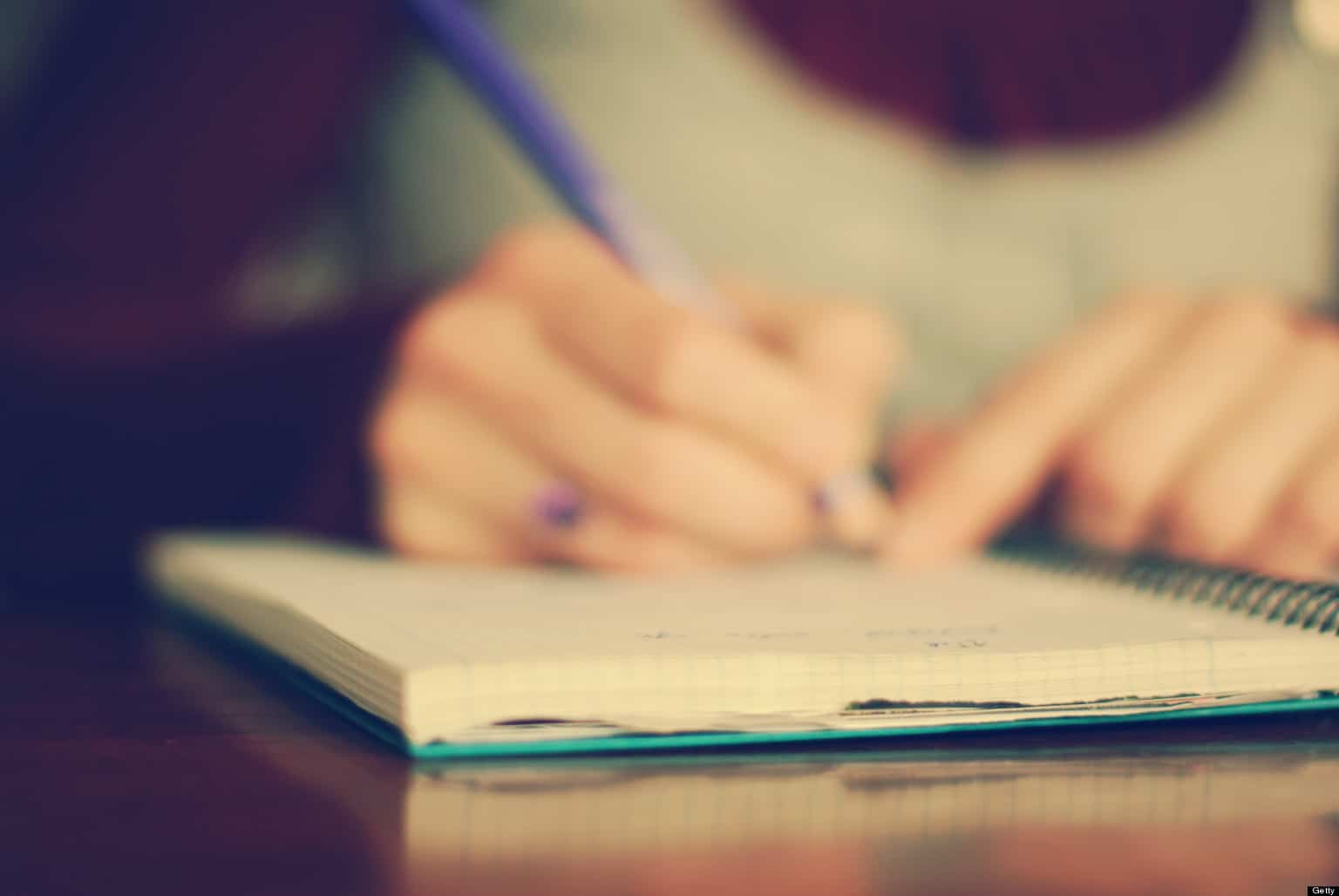 consigli per ridurre lo stress, scrivere un diario